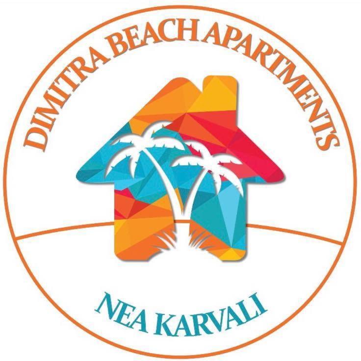 Dimitra Beach Apartments - Nea Karvali Kavala Dış mekan fotoğraf